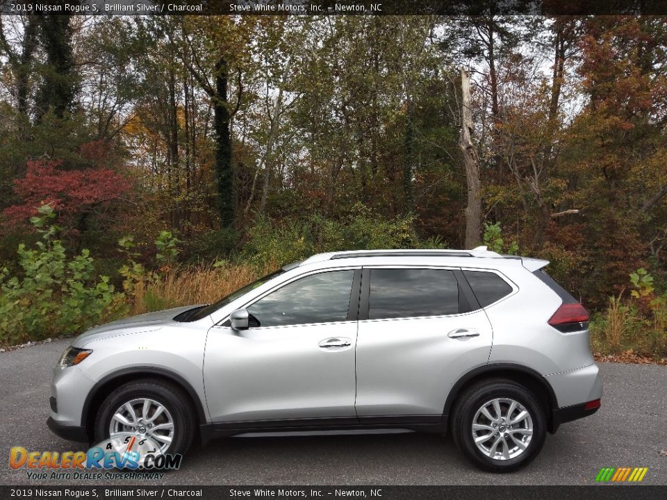 Brilliant Silver 2019 Nissan Rogue S Photo #1