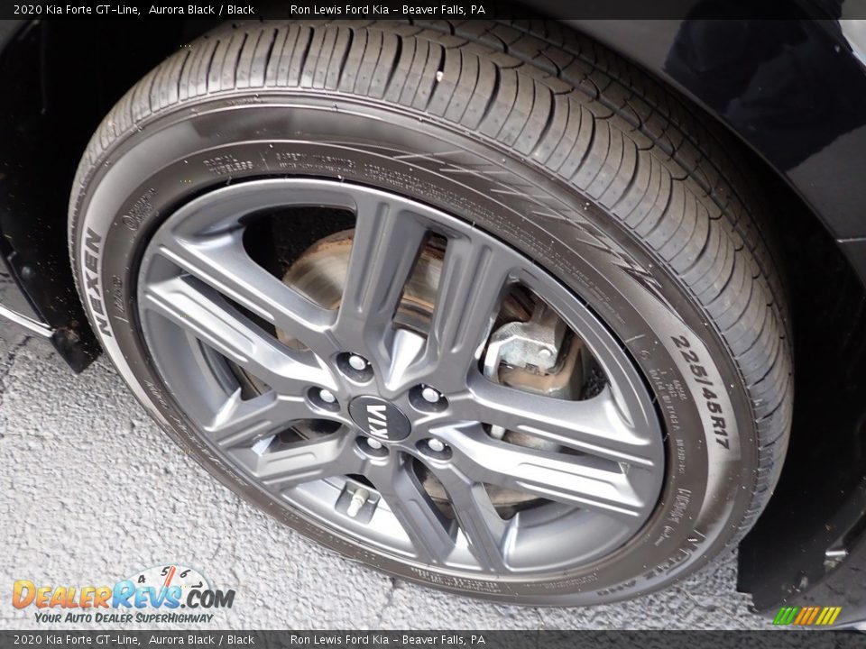 2020 Kia Forte GT-Line Aurora Black / Black Photo #10