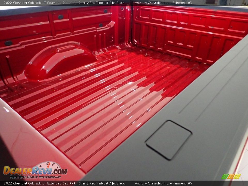 2022 Chevrolet Colorado LT Extended Cab 4x4 Cherry Red Tintcoat / Jet Black Photo #13