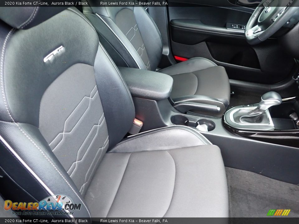 2020 Kia Forte GT-Line Aurora Black / Black Photo #11