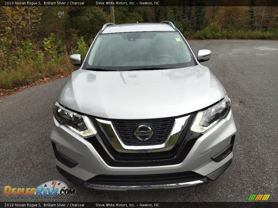 2019 Nissan Rogue S Brilliant Silver / Charcoal Photo #4