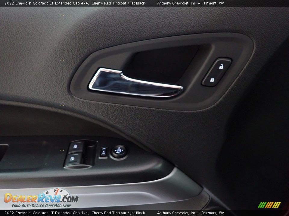 2022 Chevrolet Colorado LT Extended Cab 4x4 Cherry Red Tintcoat / Jet Black Photo #14
