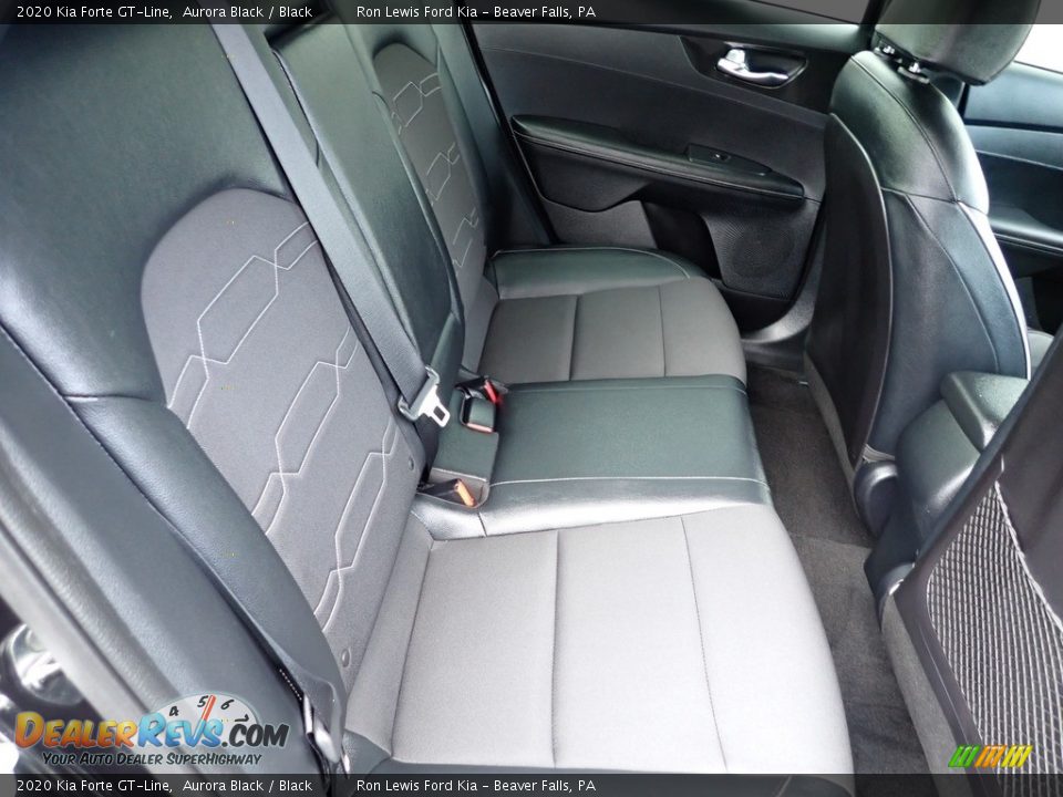 2020 Kia Forte GT-Line Aurora Black / Black Photo #12