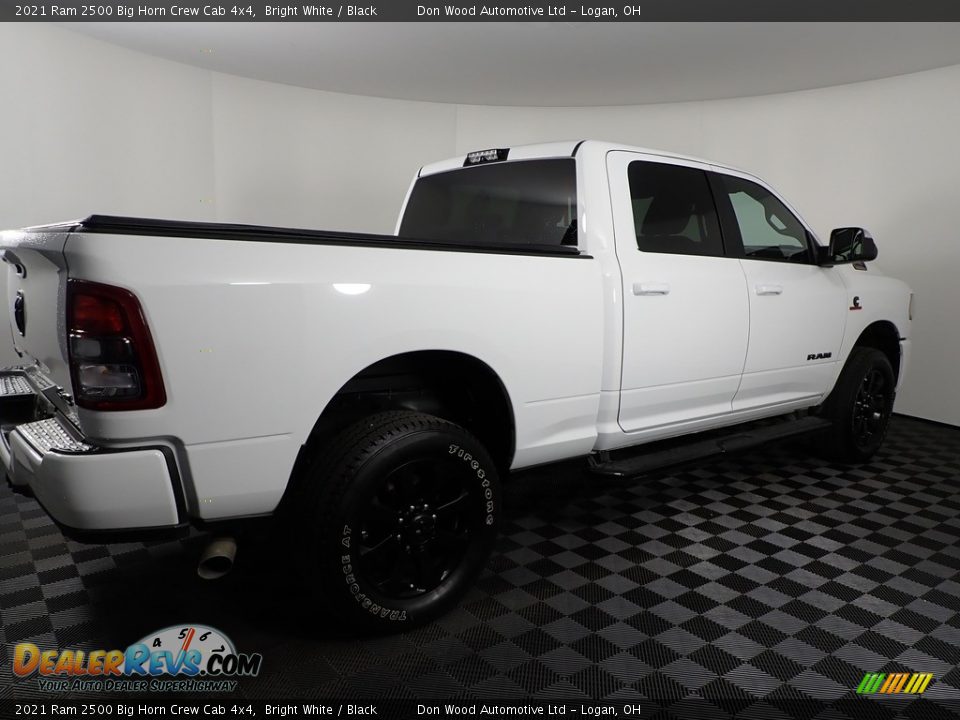 2021 Ram 2500 Big Horn Crew Cab 4x4 Bright White / Black Photo #19