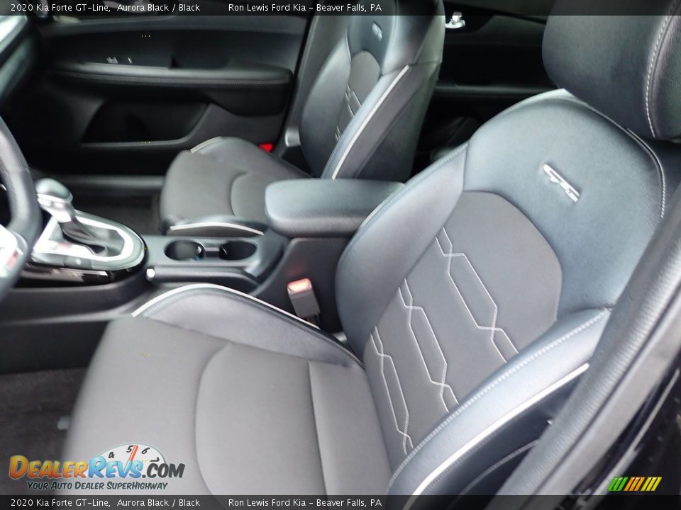 2020 Kia Forte GT-Line Aurora Black / Black Photo #13