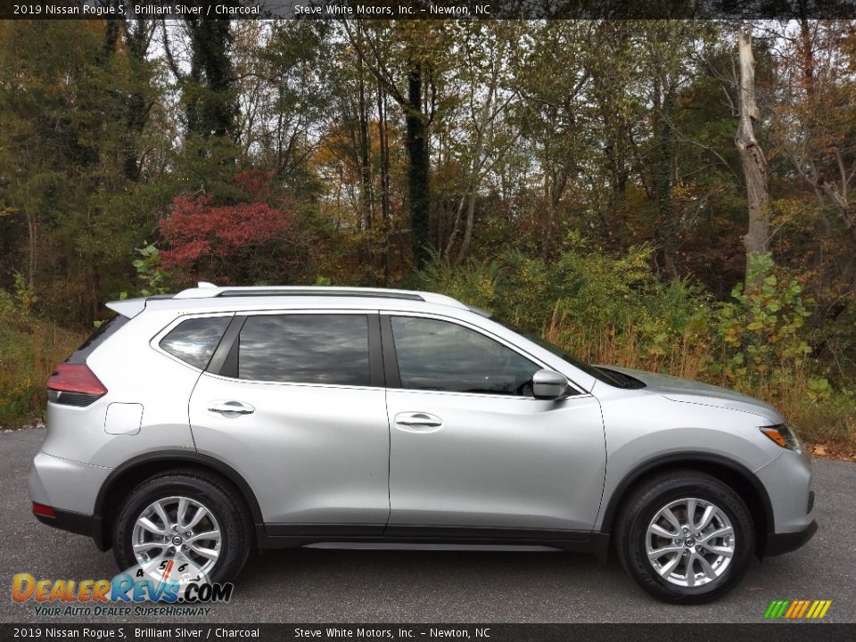 Brilliant Silver 2019 Nissan Rogue S Photo #6