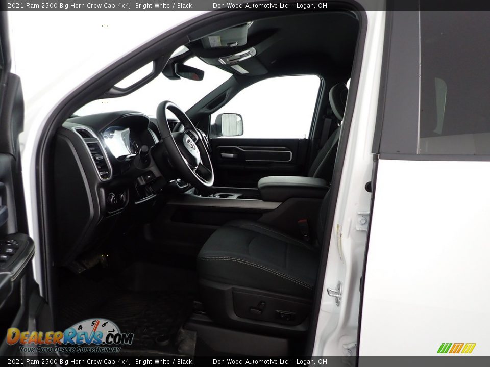 2021 Ram 2500 Big Horn Crew Cab 4x4 Bright White / Black Photo #21