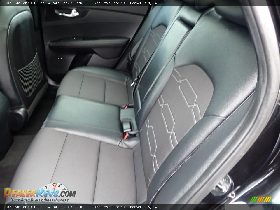 2020 Kia Forte GT-Line Aurora Black / Black Photo #14