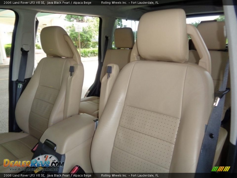2006 Land Rover LR3 V8 SE Java Black Pearl / Alpaca Beige Photo #6
