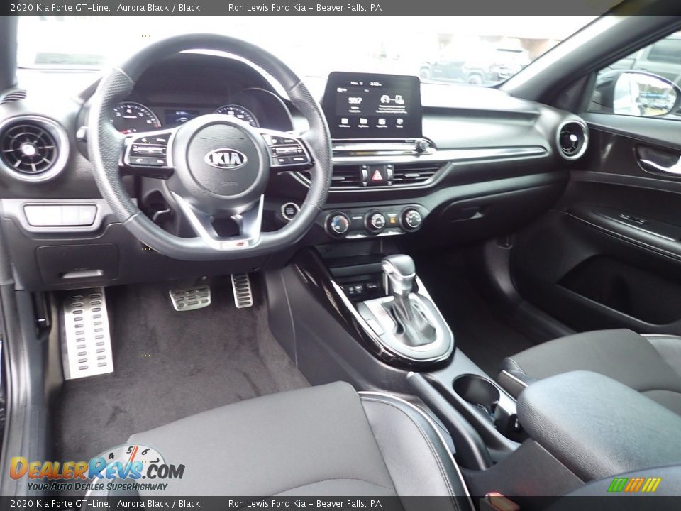2020 Kia Forte GT-Line Aurora Black / Black Photo #15