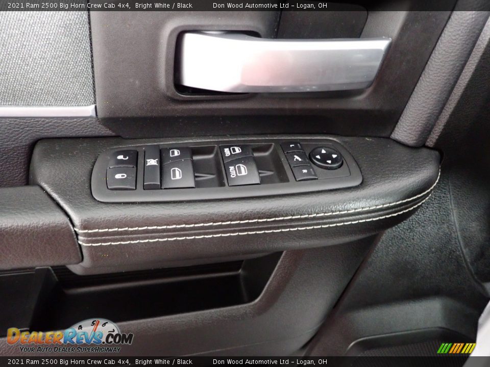 2021 Ram 2500 Big Horn Crew Cab 4x4 Bright White / Black Photo #22