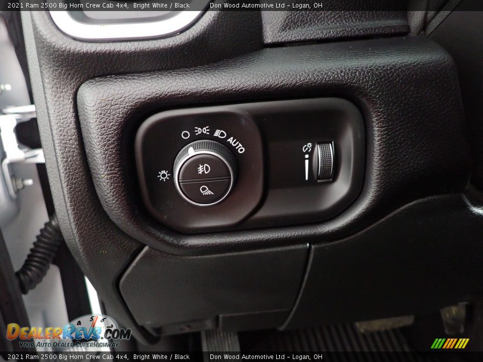2021 Ram 2500 Big Horn Crew Cab 4x4 Bright White / Black Photo #23
