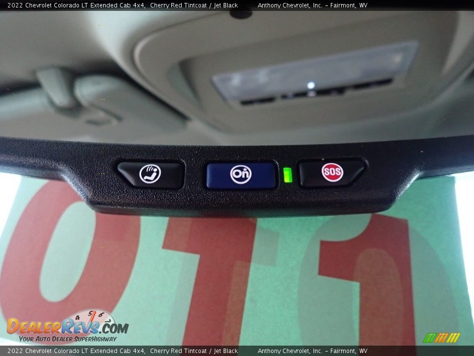 2022 Chevrolet Colorado LT Extended Cab 4x4 Cherry Red Tintcoat / Jet Black Photo #19
