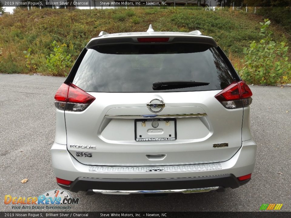 2019 Nissan Rogue S Brilliant Silver / Charcoal Photo #8