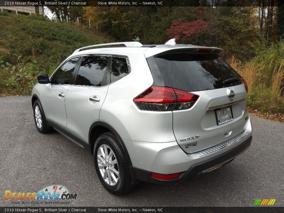 2019 Nissan Rogue S Brilliant Silver / Charcoal Photo #9