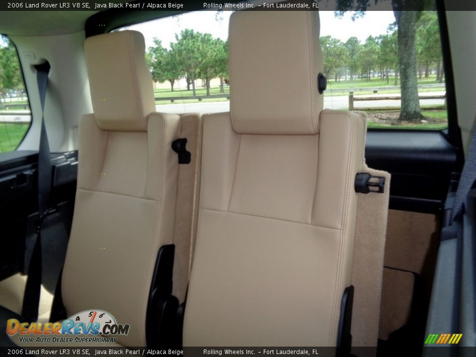 2006 Land Rover LR3 V8 SE Java Black Pearl / Alpaca Beige Photo #10