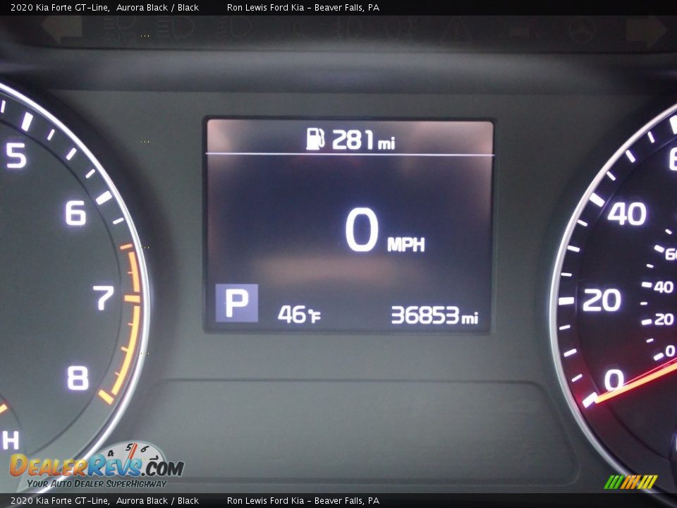 2020 Kia Forte GT-Line Aurora Black / Black Photo #19