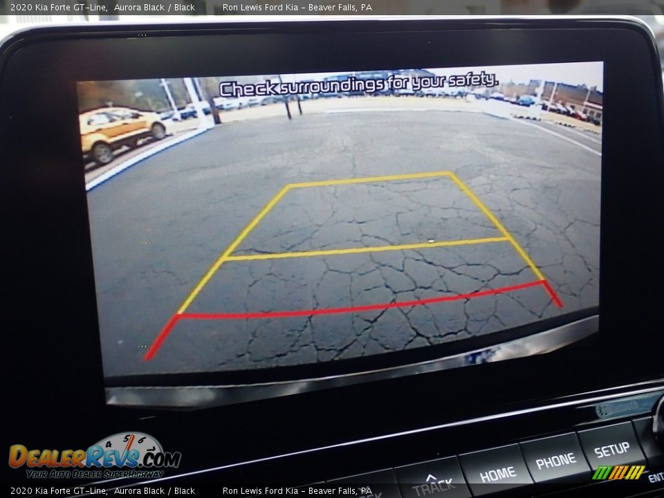 2020 Kia Forte GT-Line Aurora Black / Black Photo #20