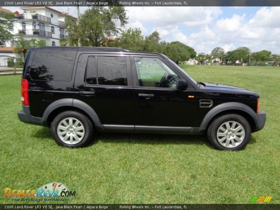 2006 Land Rover LR3 V8 SE Java Black Pearl / Alpaca Beige Photo #11