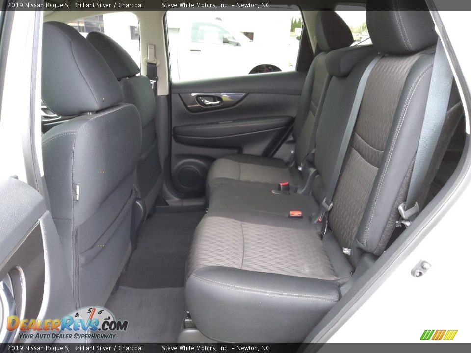 Rear Seat of 2019 Nissan Rogue S Photo #13
