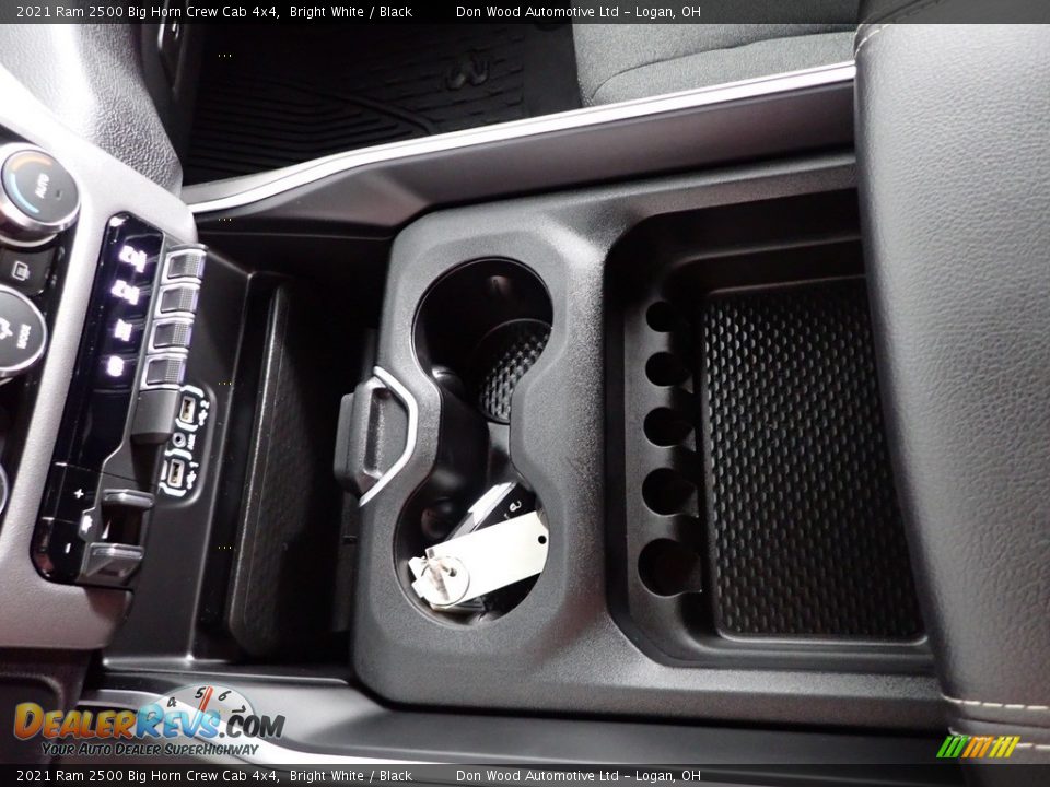 2021 Ram 2500 Big Horn Crew Cab 4x4 Bright White / Black Photo #30