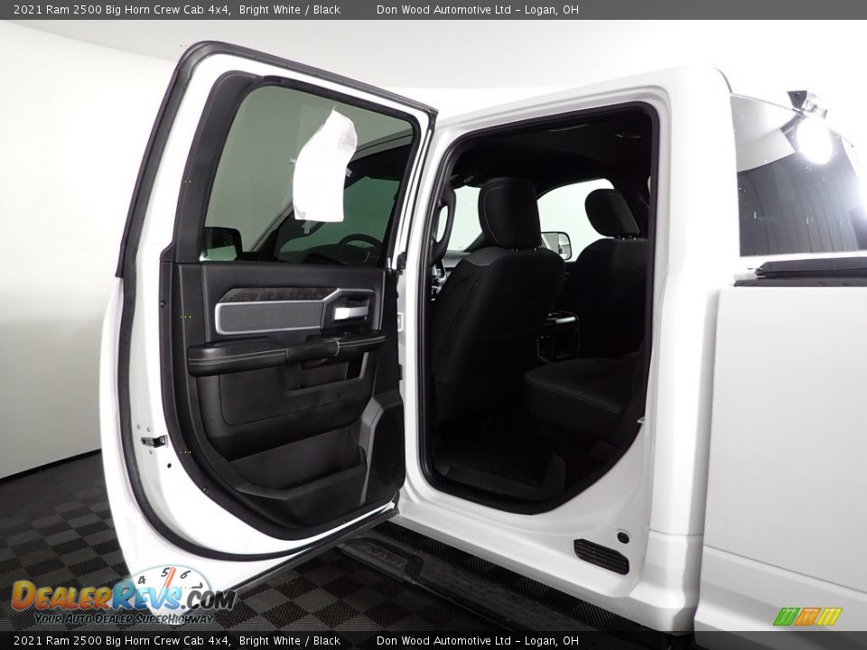 2021 Ram 2500 Big Horn Crew Cab 4x4 Bright White / Black Photo #32