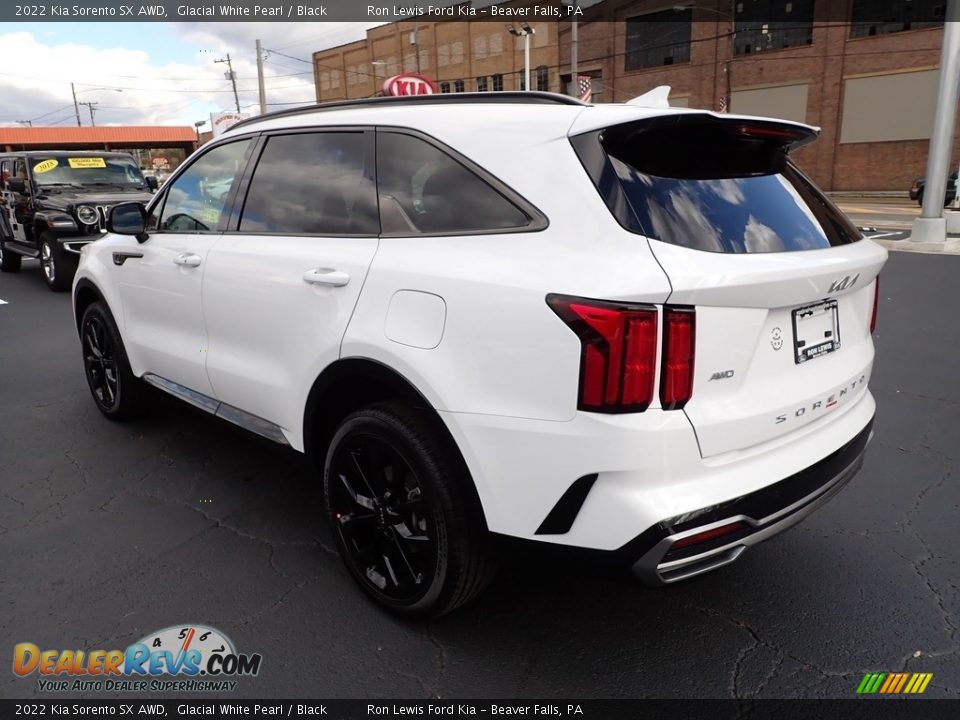 2022 Kia Sorento SX AWD Glacial White Pearl / Black Photo #5