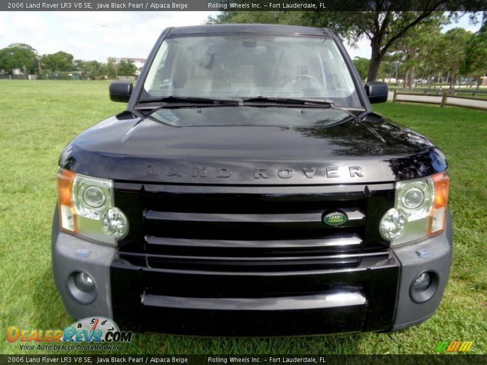 2006 Land Rover LR3 V8 SE Java Black Pearl / Alpaca Beige Photo #16