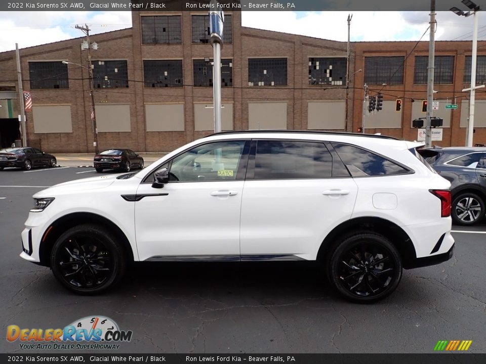 Glacial White Pearl 2022 Kia Sorento SX AWD Photo #6