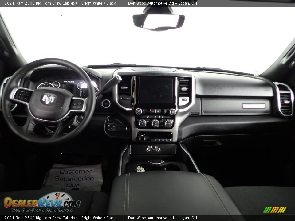 2021 Ram 2500 Big Horn Crew Cab 4x4 Bright White / Black Photo #35