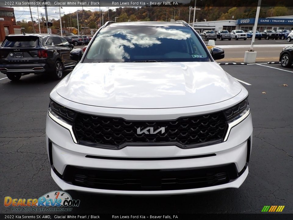2022 Kia Sorento SX AWD Glacial White Pearl / Black Photo #8
