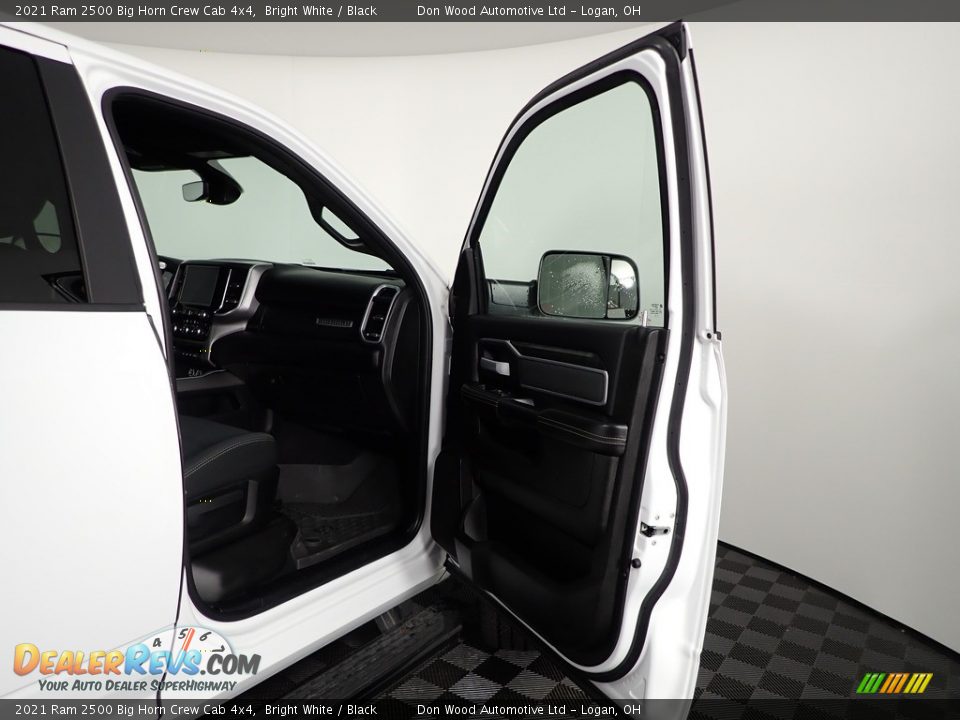 2021 Ram 2500 Big Horn Crew Cab 4x4 Bright White / Black Photo #36