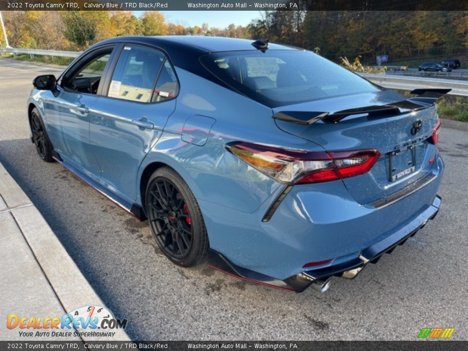 Calvary Blue 2022 Toyota Camry TRD Photo #8