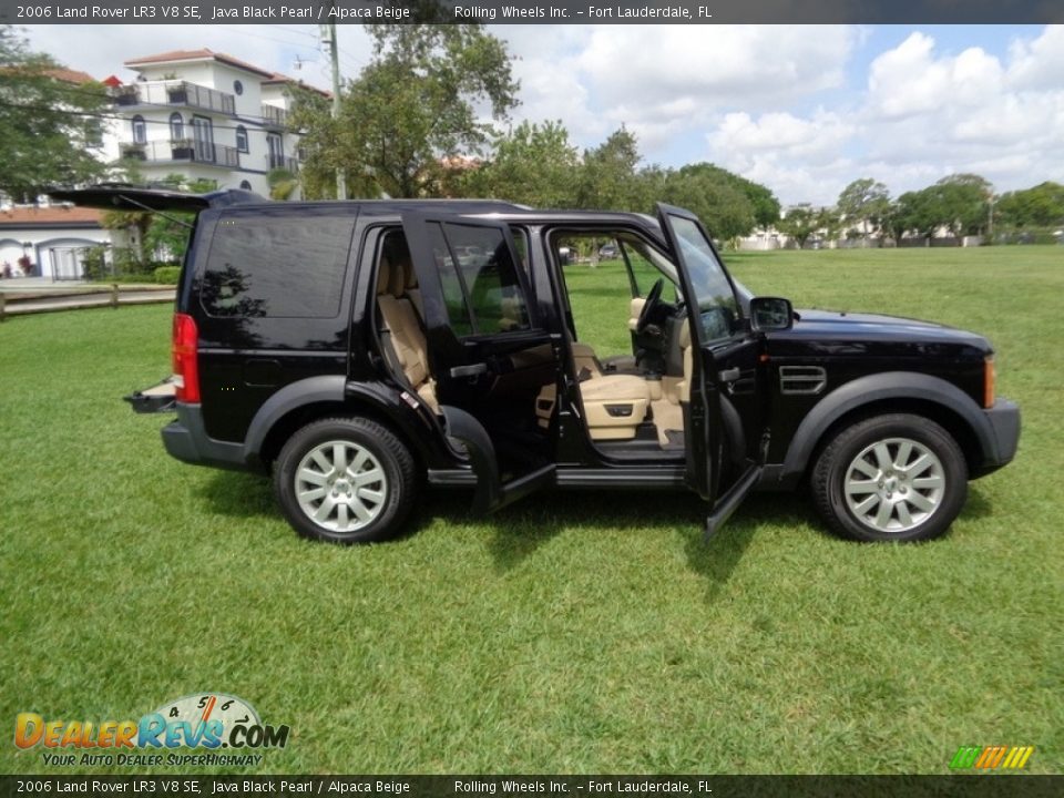 2006 Land Rover LR3 V8 SE Java Black Pearl / Alpaca Beige Photo #20
