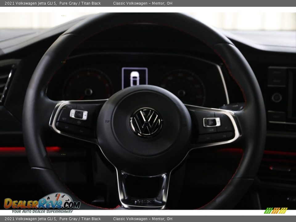 2021 Volkswagen Jetta GLI S Steering Wheel Photo #13