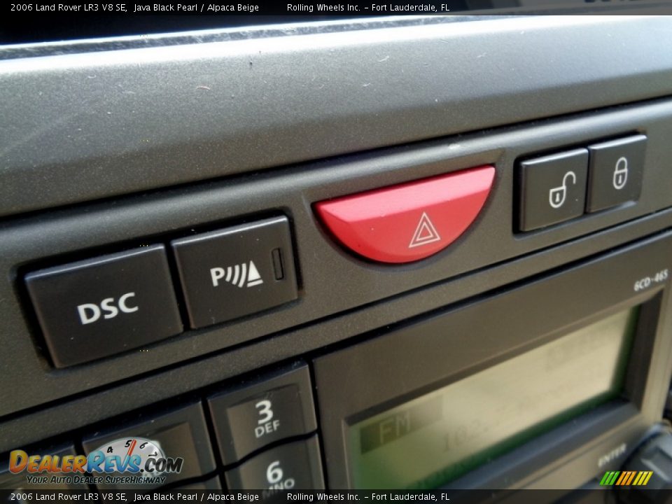 2006 Land Rover LR3 V8 SE Java Black Pearl / Alpaca Beige Photo #23