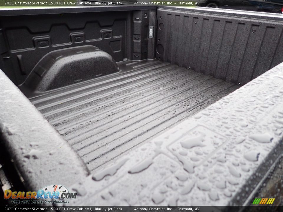 2021 Chevrolet Silverado 1500 RST Crew Cab 4x4 Black / Jet Black Photo #14