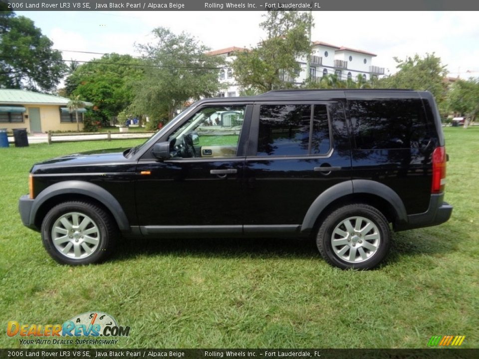 2006 Land Rover LR3 V8 SE Java Black Pearl / Alpaca Beige Photo #24