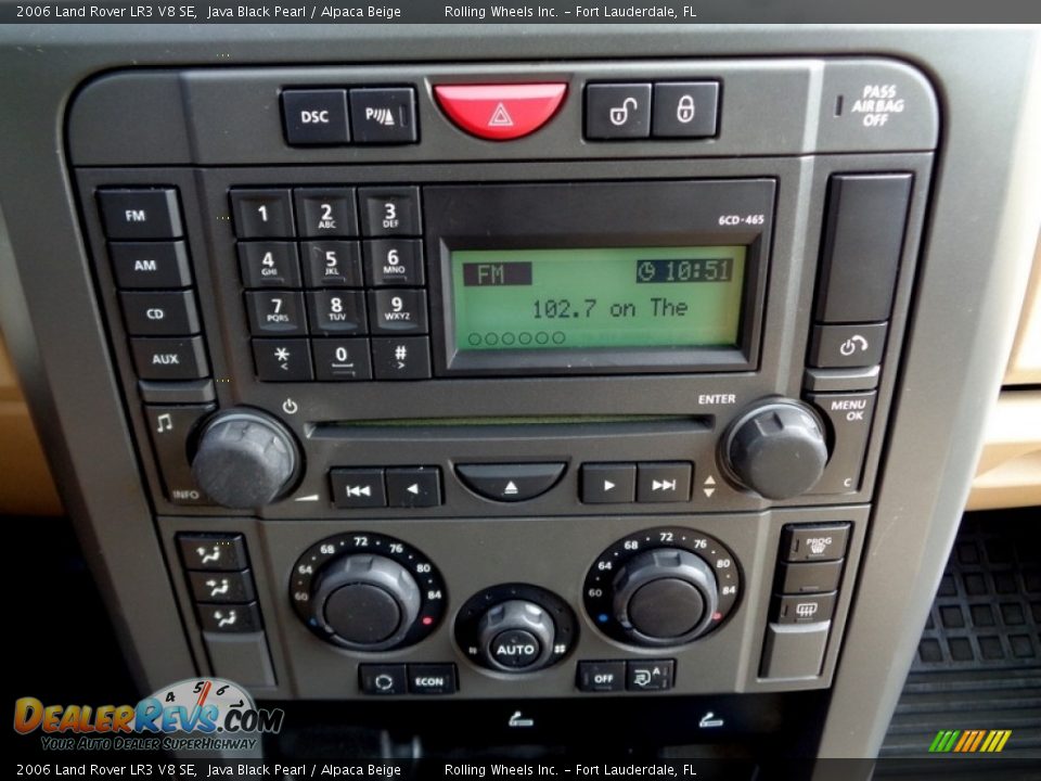 2006 Land Rover LR3 V8 SE Java Black Pearl / Alpaca Beige Photo #25