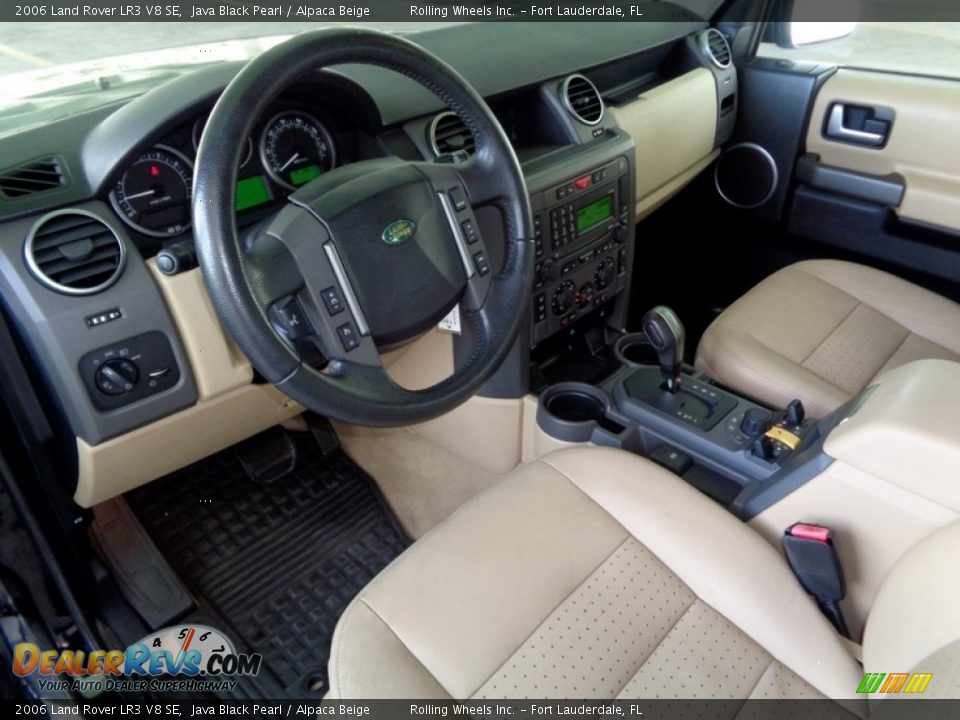 2006 Land Rover LR3 V8 SE Java Black Pearl / Alpaca Beige Photo #27