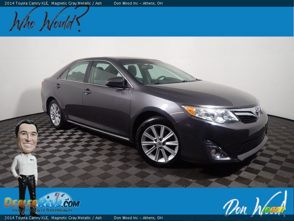 2014 Toyota Camry XLE Magnetic Gray Metallic / Ash Photo #1