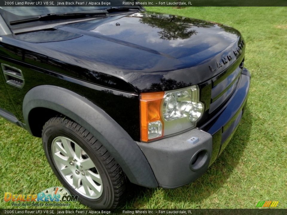2006 Land Rover LR3 V8 SE Java Black Pearl / Alpaca Beige Photo #28