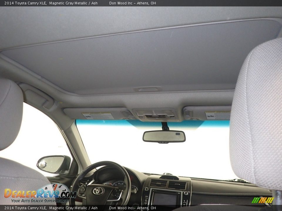 2014 Toyota Camry XLE Magnetic Gray Metallic / Ash Photo #2