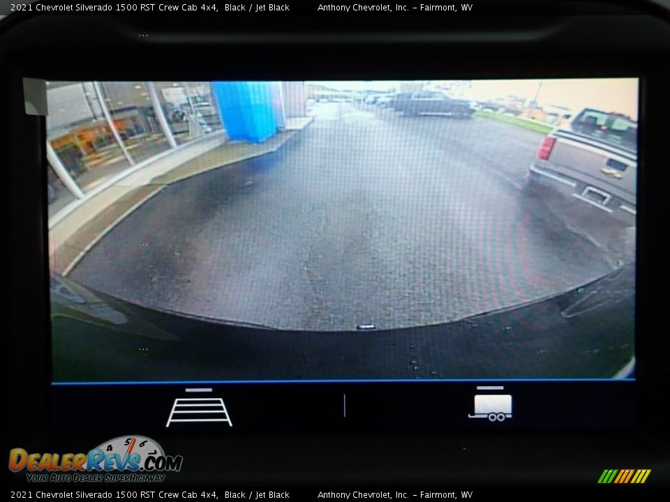 2021 Chevrolet Silverado 1500 RST Crew Cab 4x4 Black / Jet Black Photo #19