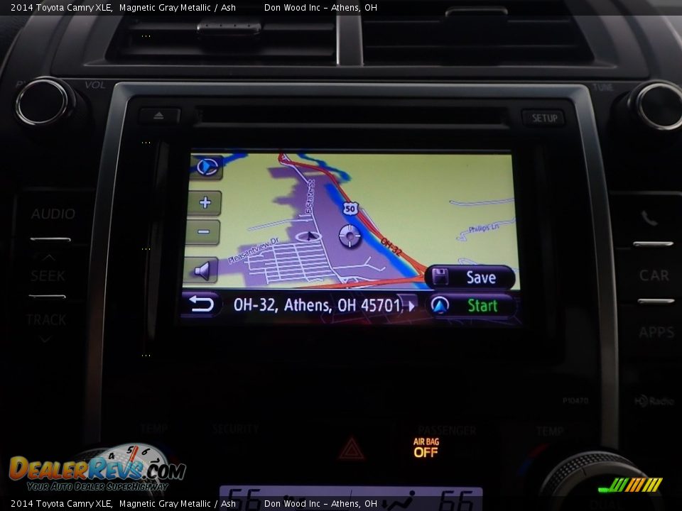 2014 Toyota Camry XLE Magnetic Gray Metallic / Ash Photo #3