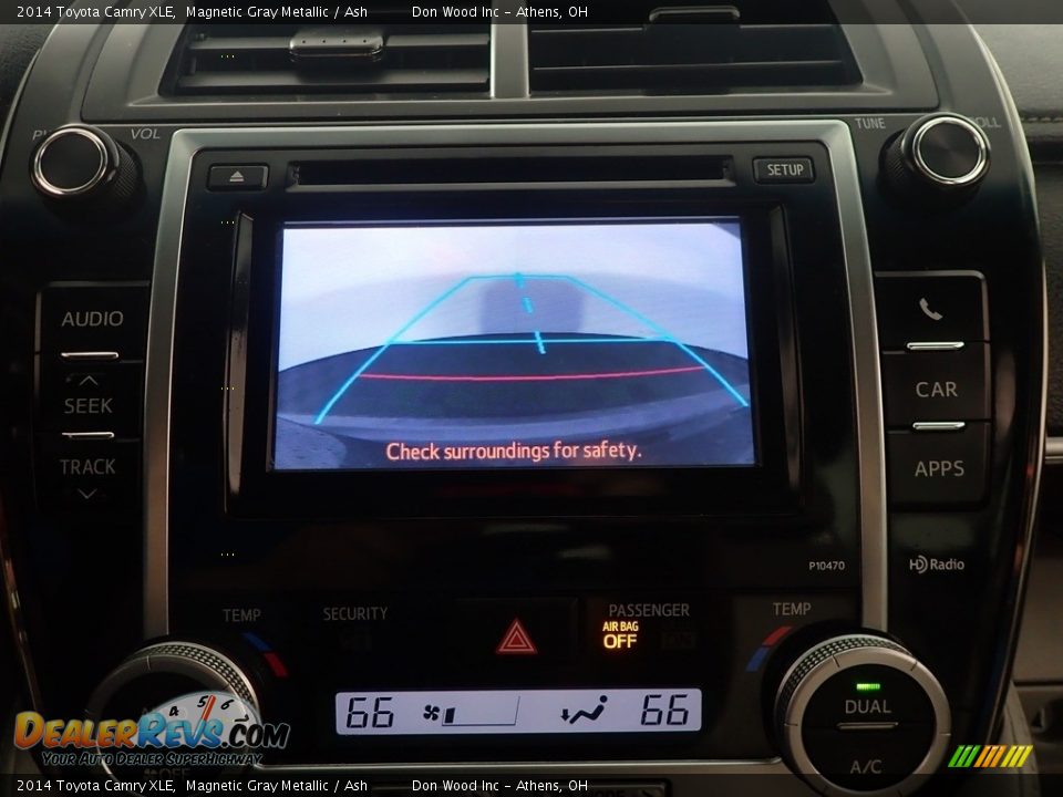 2014 Toyota Camry XLE Magnetic Gray Metallic / Ash Photo #4