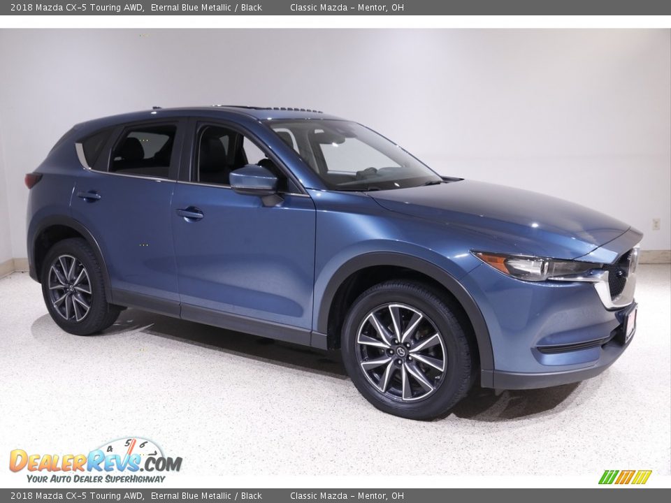 2018 Mazda CX-5 Touring AWD Eternal Blue Metallic / Black Photo #1