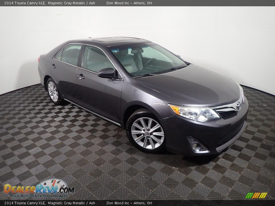 2014 Toyota Camry XLE Magnetic Gray Metallic / Ash Photo #5