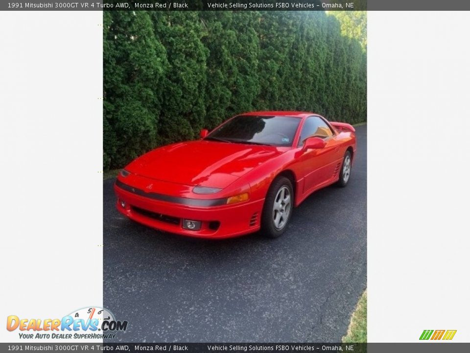Front 3/4 View of 1991 Mitsubishi 3000GT VR 4 Turbo AWD Photo #2