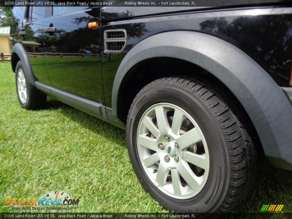 2006 Land Rover LR3 V8 SE Java Black Pearl / Alpaca Beige Photo #33